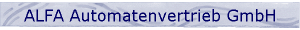ALFA Automatenvertrieb GmbH